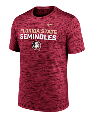 Мужская футболка Florida State Campus Center Stack Velocity Nike Dri-FIT College