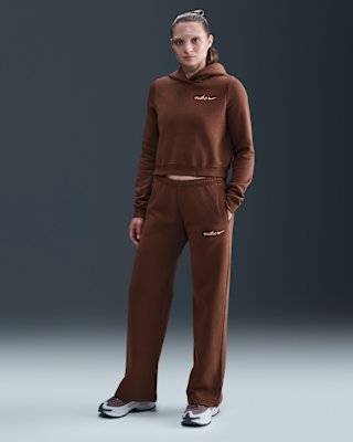 Женские Nike Sportswear Phoenix Fleece Straight-Leg Sweatpants