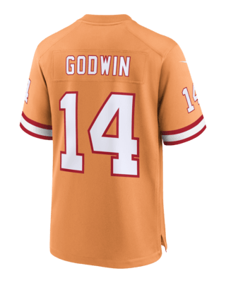 Mens Tampa Bay Buccaneers Chris Godwin Nike White Game Jersey - Dingeas