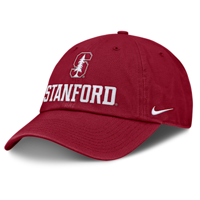 Gorra universitaria Nike ajustable para hombre Stanford Sideline Club Gameday