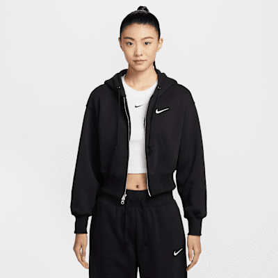 Nike Sportswear Phoenix Fleece Women's Loose Cropped Full-Zip Hoodie