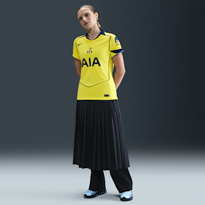 Tottenham Hotspur 2025/26 Stadium Derde Nike Total 90 replicavoetbalshirt met Dri-FIT voor dames