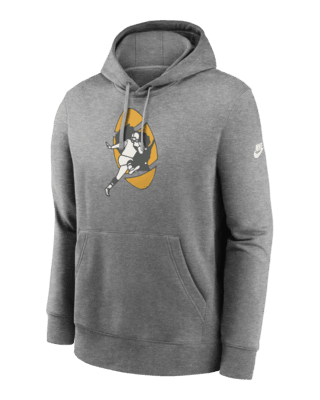 Мужское худи Green Bay Packers Rewind Club Logo Men’s Nike NFL Pullover Hoodie