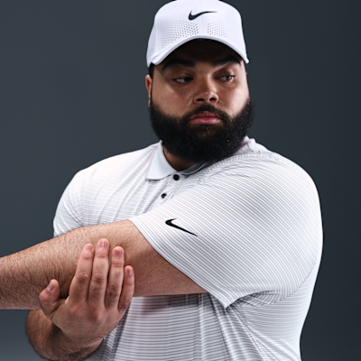 Polo de golf a rayas Dri-FIT para hombre Nike Tour