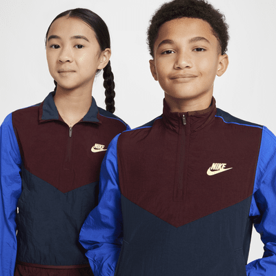 Conjunto de entrenamiento para niños talla grande Nike Sportswear