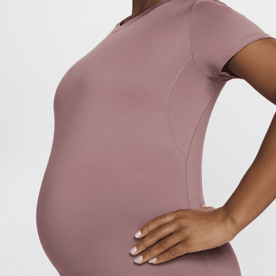 Nike (M) One Samarreta de màniga curta Dri-FIT d'ajust entallat (Maternity) - Dona