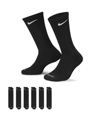 Unisex носки Nike Everyday Plus Cushioned Training Crew Socks (6 Pairs) для тренировок