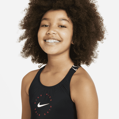 Nike Big Kids' (Girls') Crossback Midkini Set