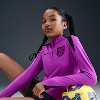 England Strike Older Kids' Nike Dri-FIT Football Drill Top