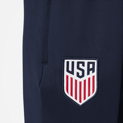 Pants de fútbol de la selección nacional masculina de Estados Unidos Strike de tejido Knit Nike Dri-FIT para niños talla grande