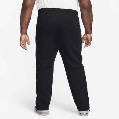 Pants de entrenamiento con dobladillo abierto para hombre Nike Sportswear Tech Fleece