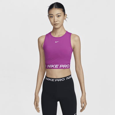 Nike Pro Women's Dri-FIT Cropped Tank Top