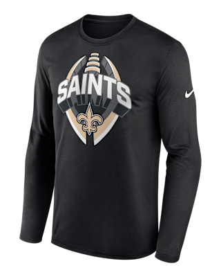 Мужская футболка New Orleans Saints Legend Icon Nike Dri-FIT NFL Long-Sleeve