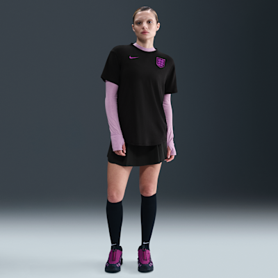 England Relaxed Women's Nike One Dri-FIT Football Short-Sleeve Top