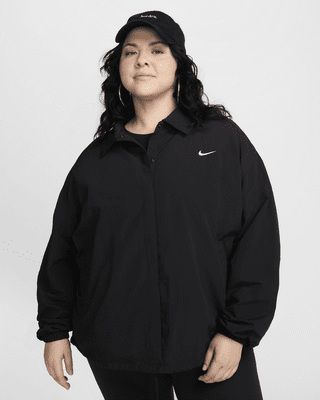 Женская куртка Nike Sportswear Essential Oversized UV Woven Coaches' (Plus Size)