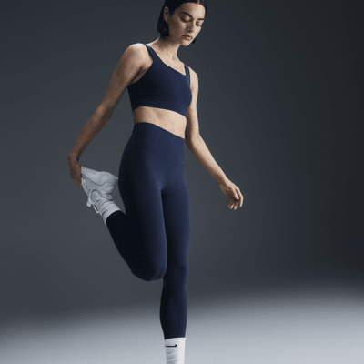 Leggings de largo completo de tiro alto y sujeción ligera para mujer Nike Zenvy