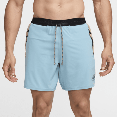 Shorts de running con forro de ropa interior Dri-FIT de 18 cm para hombre Nike Trail Second Sunrise