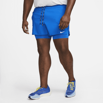 Shorts de running 2 en 1 de 13 cm para hombre Nike Flex Stride