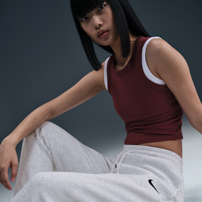 Nike Sportswear Phoenix Fleece Women's Mid-Rise Tracksuit Bottoms