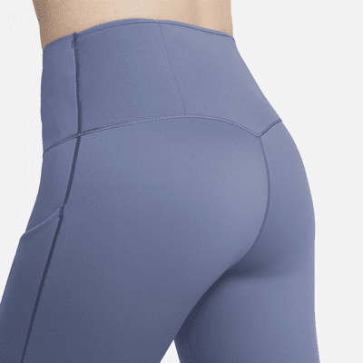 Leggings de tiro alto de 7/8 Therma-FIT con bolsillos para mujer Nike Go