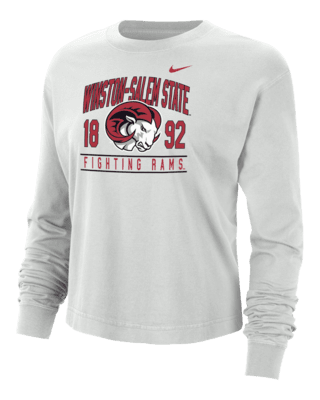 Женская футболка Winston-Salem Nike College Boxy Long-Sleeve