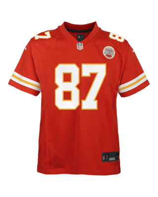 Подростковые джерси Travis Kelce Kansas City Chiefs Big Kids' Nike NFL Game Jersey