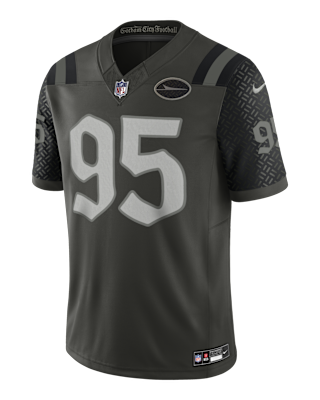 Мужские джерси Quinnen Williams New York Jets Rivalries Collection Nike Dri-FIT NFL Limited Jersey