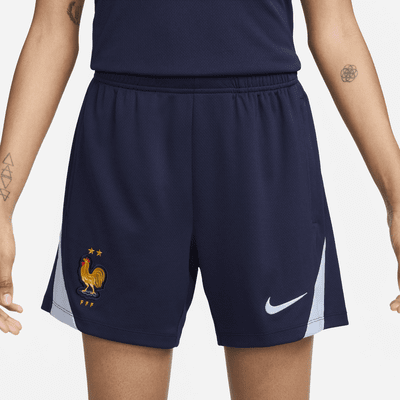 FFF Strike Nike Dri-FIT knit voetbalshorts voor dames