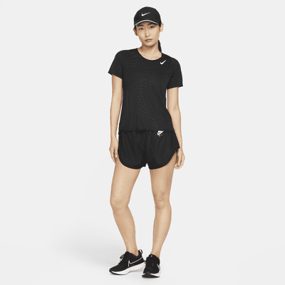 ナイキ Dri-FIT レース ウィメンズ ショートスリーブ ランニングトップ