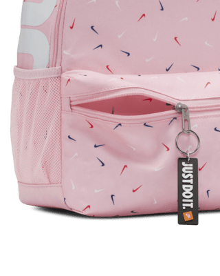 Nike BRSLA JDI Mini Backpack, Pink/Pink/White, One Size