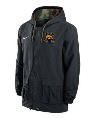 Мужская куртка Iowa Nike Full-Snap Hooded Military