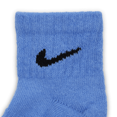 Calcetines al tobillo para niños talla pequeña (6 pares) Nike Dri-FIT Performance Basics