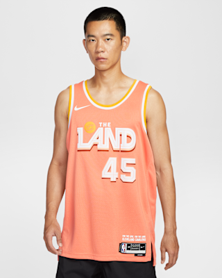 Мужские джерси Donovan Mitchell Cleveland Cavaliers City Edition Nike NBA Swingman Jersey