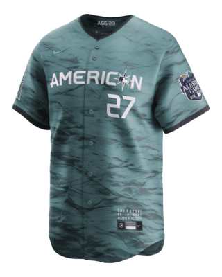 Mike Trout American League 2023 All-Star Game Men's Nike MLB Limited Jersey.