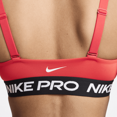 Bra deportivo de media sujeción con almohadillas para mujer Nike Pro Indy Plunge