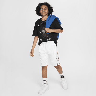 Brooklyn Nets Nike Swingman NBA-shorts met Dri-FIT voor kids