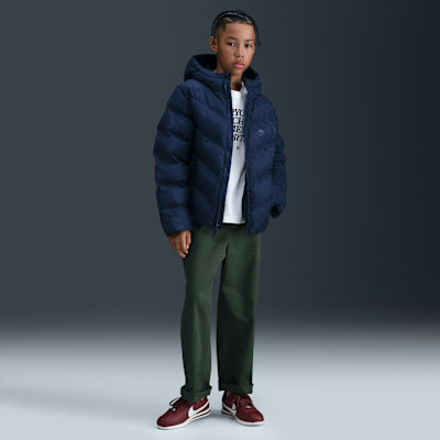 Kurtka puchowa o luźnym kroju dla dużych dzieci Therma-Fit Nike Sportswear All Day Play