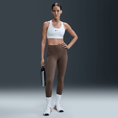 Nike Universa Women's High-Waisted Full-Length Leggings with No Front Seam