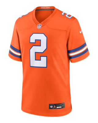 Мужские джерси Patrick Surtain II Denver Broncos Nike NFL Game Football Jersey для футбола