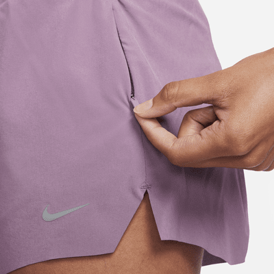 Shorts de running con ropa interior integrada de 8 cm de tiro alto para mujer Nike Dri-FIT