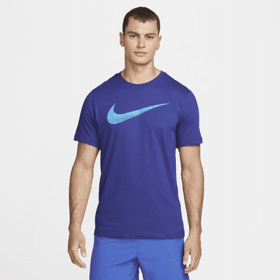 Nike Men's T-Shirt - Purple - XXXL
