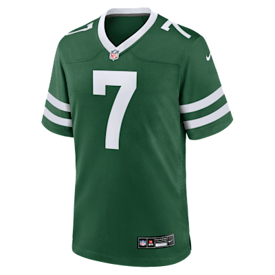 Jersey Nike de la NFL Game para hombre Justin Fields New York Jets