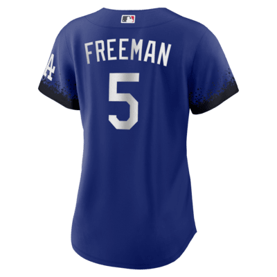 MLB Los Angeles Dodgers City Connect (Freddie Freeman) Women's Replica Baseball Jersey