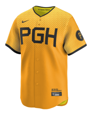 Мужские джерси Bryan Reynolds Pittsburgh Pirates City Connect Nike Dri-FIT ADV MLB Limited Jersey