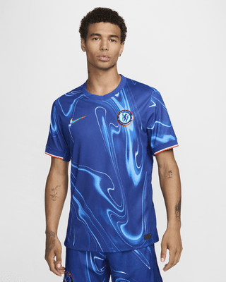 Мужские джерси Chelsea FC 2024/25 Stadium Home Nike Dri-FIT Soccer Replica Jersey