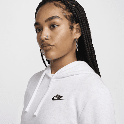 Sudadera con gorro sin cierre para mujer Nike Sportswear Club Fleece