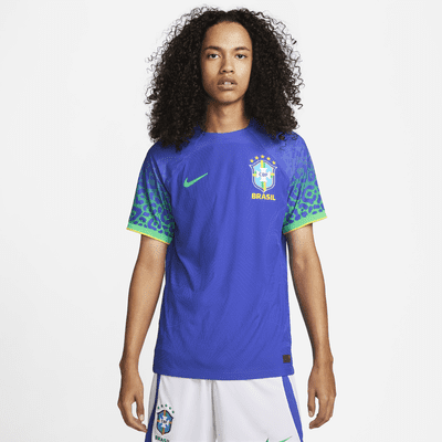 Brazil 2022/23 Match Away Men's Nike Dri-FIT ADV Soccer Jersey.