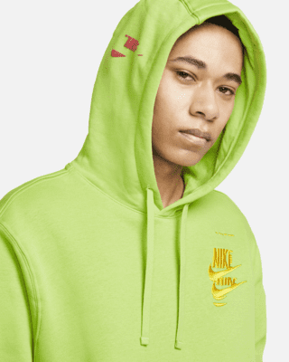 Fleece Pullover Hoodie. Nike BG