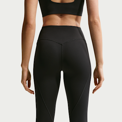 Nike Universa Women's High-Waisted 7/8 Leggings with No Front Seam