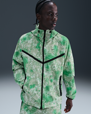 Мужская куртка Nike Tech Dri-FIT Woven Camo Windrunner Oversized для бега